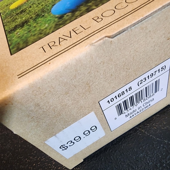 2Pack STUDIO MERCANTILE Travel Bocce Ball Game Set - Picture 2 of 7